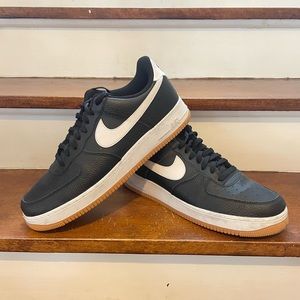 Nike Air Force 1 Low “Gum” (Black/White/Gum) - Men’s Size 14